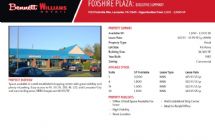 Foxshire Plaza (Multiple Spaces Available) $22.95-$25.95psf (NNN)